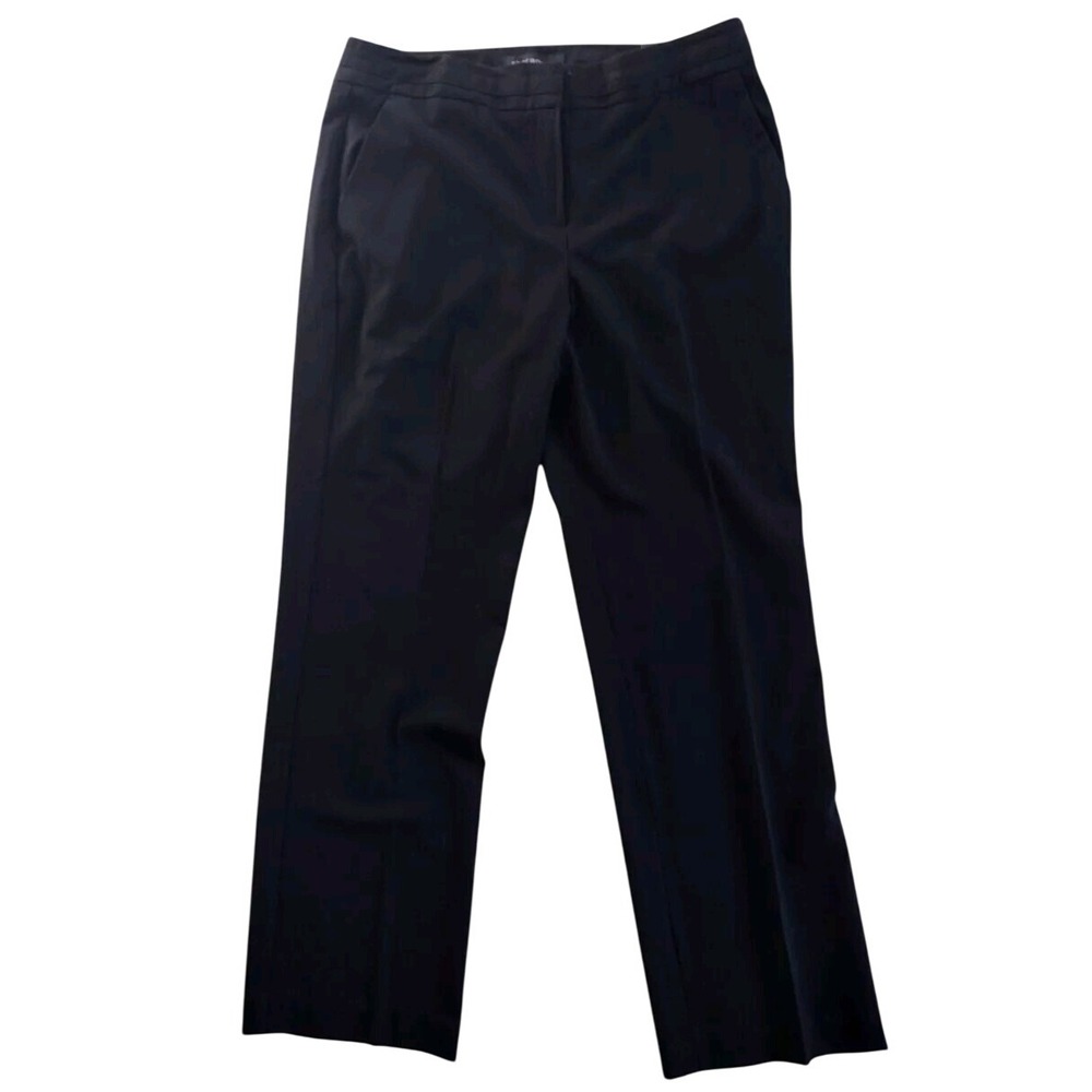 Sharagano Pants Woman 14 Black Stretch Perfectly Tailored‎ Silhouette Office